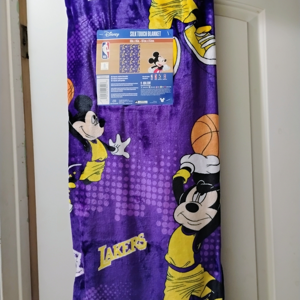 Disney Lakers Silk Touch Blanket